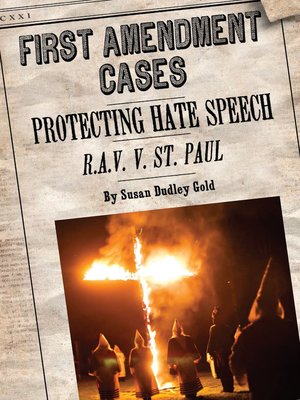 cover image of Protecting Hate Speech